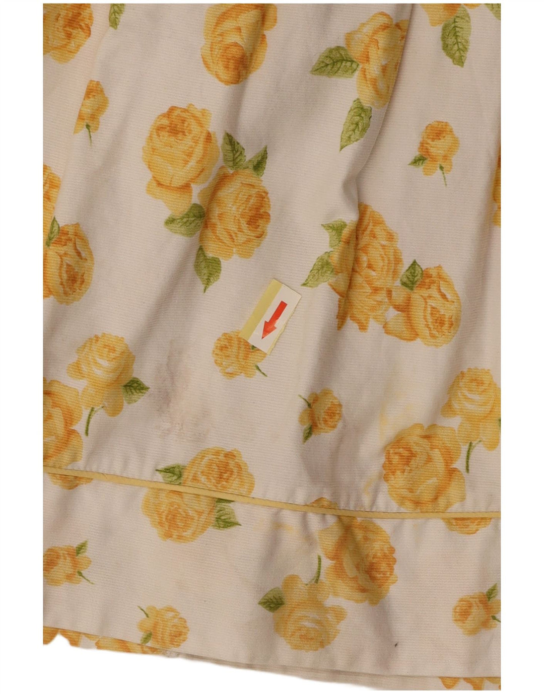 LAURA ASHLEY Κοριτσίστικο αμάνικο φόρεμα σε γραμμή Α 8-9 ετών Λευκό φλοράλ βαμβακερό