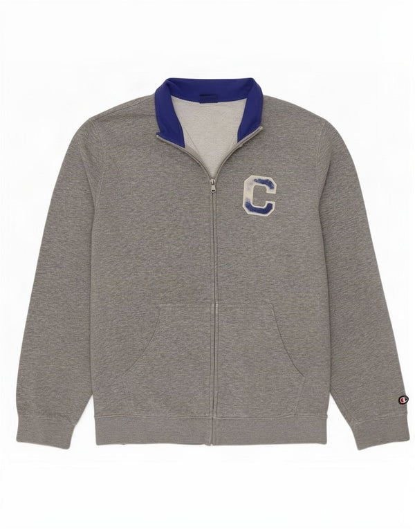 Ανδρική φόρμα Champion Top Jacket XL Grey Flecked Polyester