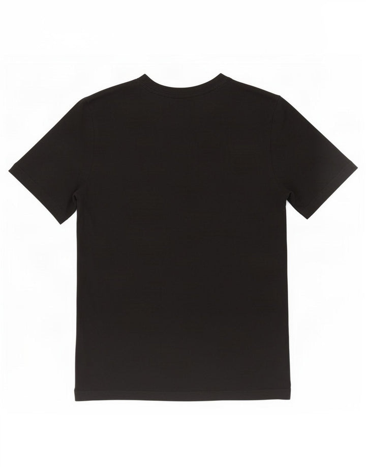 Ανδρικό T-Shirt Adidas Τοπ μεσαίο μαύρο βαμβακερό