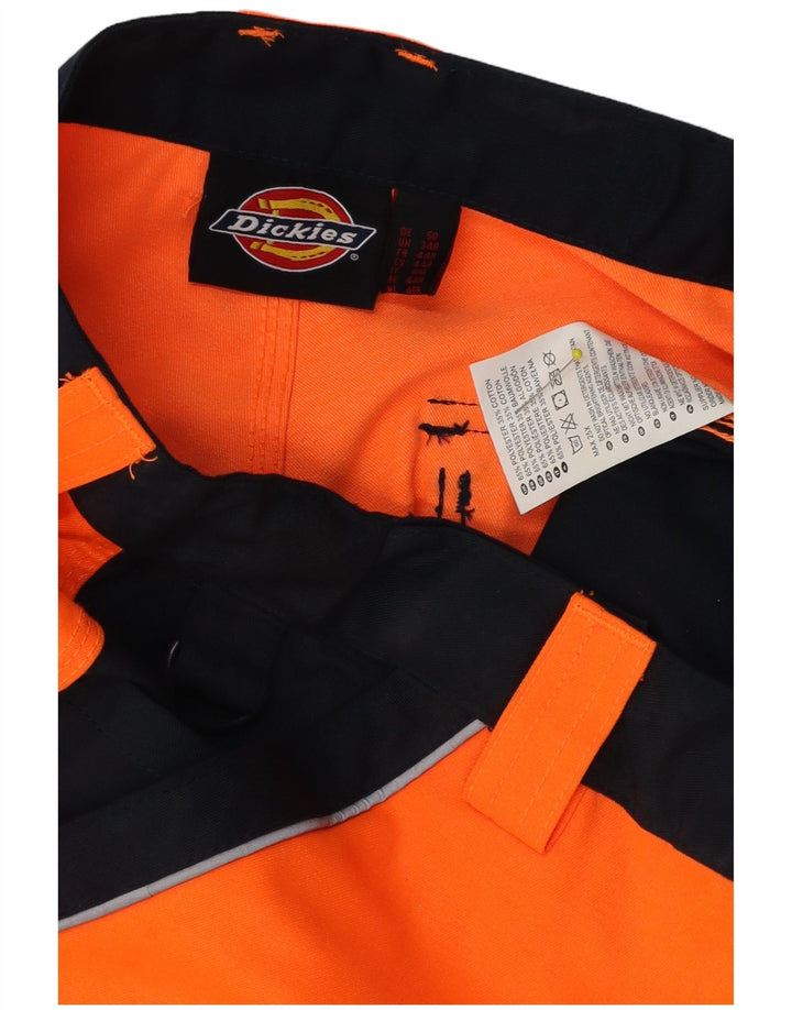 Ανδρικά ρούχα εργασίας Dickies Hi-Vis Cargo σορτς W34 μεγάλο πορτοκαλί χρώμα