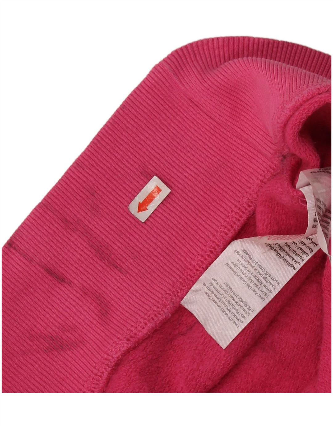 JACK WILLS Γυναικείο φούτερ μεγάλου μεγέθους Jumper UK 14 Μεσαίο ροζ βαμβακερό