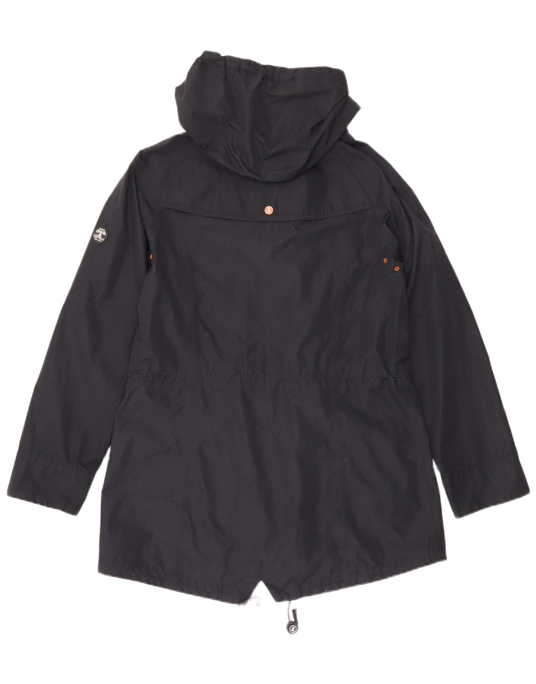 Barbour γυναικείο μπουφάν Parka με κουκούλα UK 14 Large Navy Blue Polyester