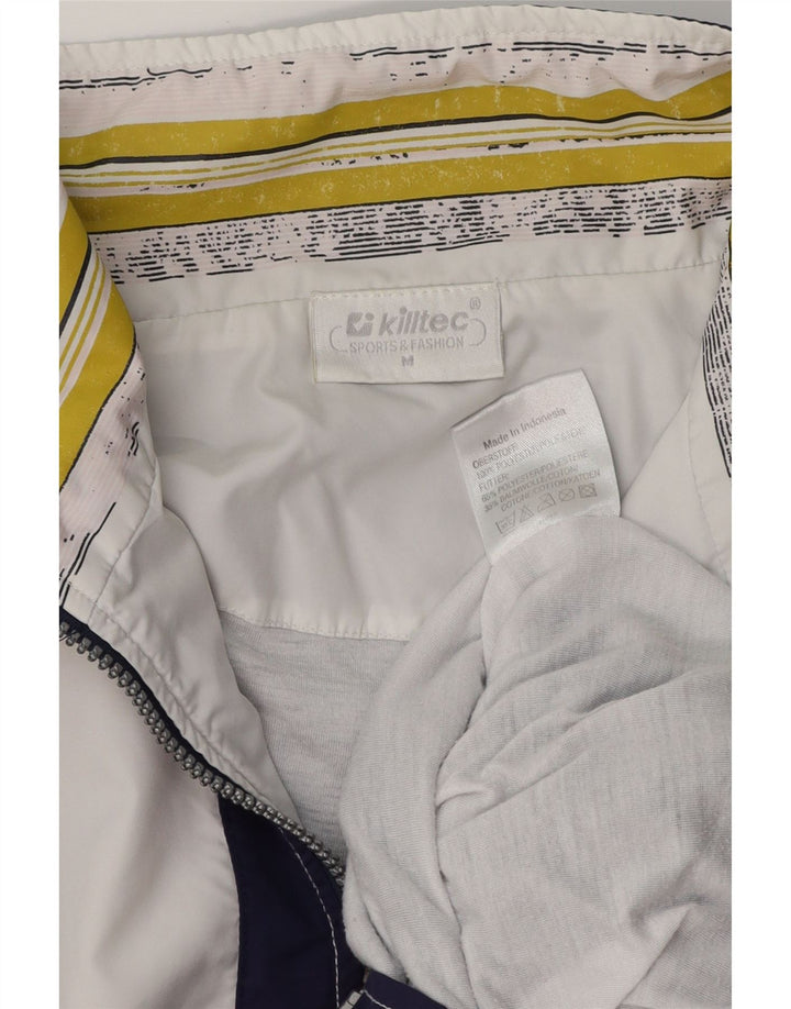 Ανδρικό μπουφάν KILLTEC Loose Fit Bomber UK 38 Medium Navy Blue Colourblock