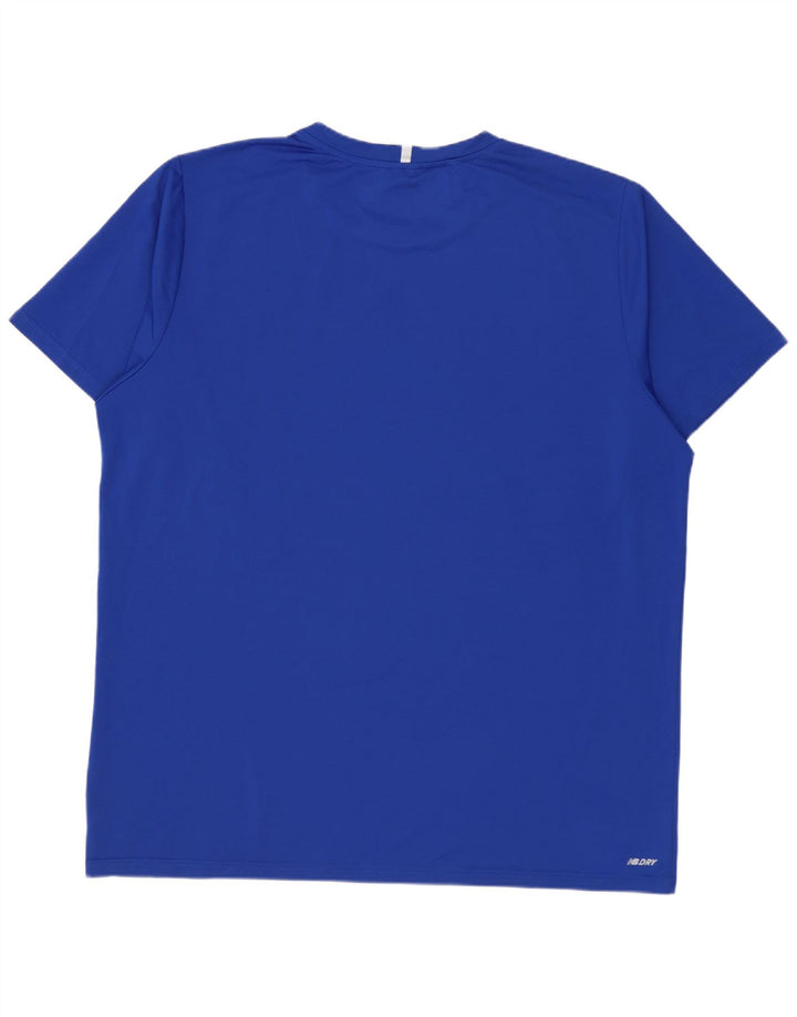 NEW BALANCE Ανδρικό T-Shirt Top XL Blue
