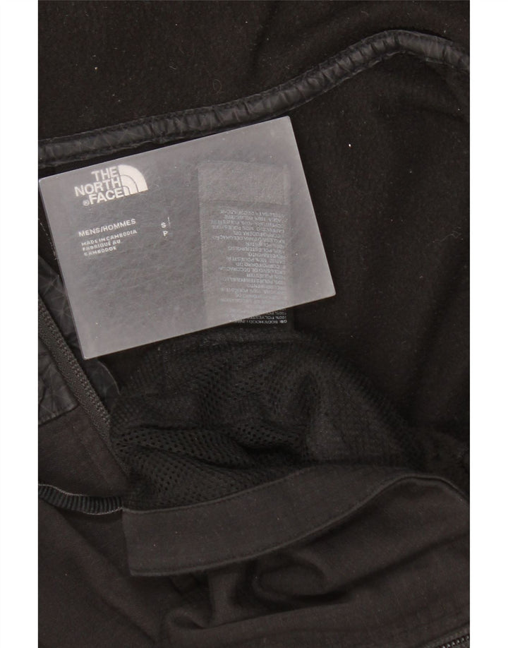 Ανδρικό πουλόβερ με κουκούλα με φερμουάρ North Face Μικρό μαύρο γεωμετρικό