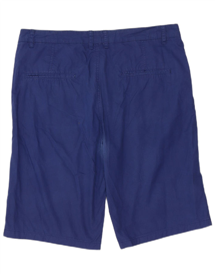 ZARA Ανδρικό σορτς Chino EU 42 Large W32 Μπλε βαμβακερό