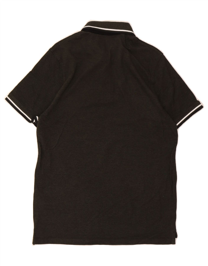 JACK & JONES Mens Polo Shirt Medium Green Cotton Vintage Jack & Jones and Second-Hand Jack & Jones from Messina Hembry 