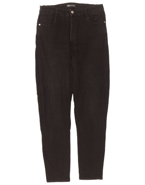 Zara Γυναικείο Skinny Jeans EU 44 XL W34 L30 Μαύρο