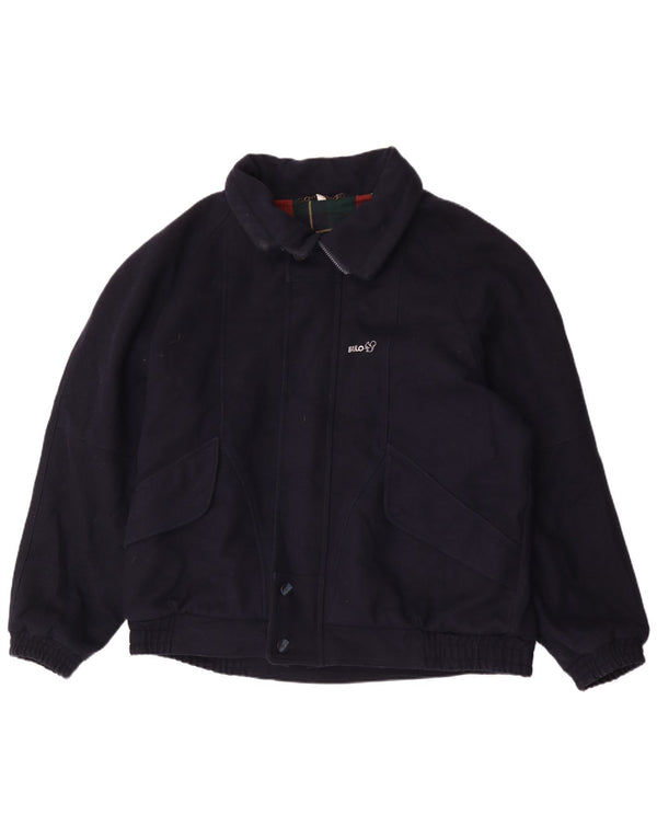 Ανδρικό Bailo Loose Fit Bomber Jacket IT 52 XL Navy Blue Wool