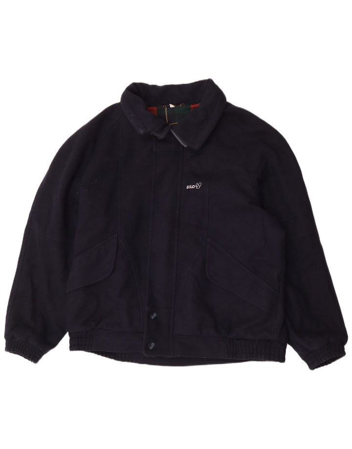 Ανδρικό Bailo Loose Fit Bomber Jacket IT 52 XL Navy Blue Wool