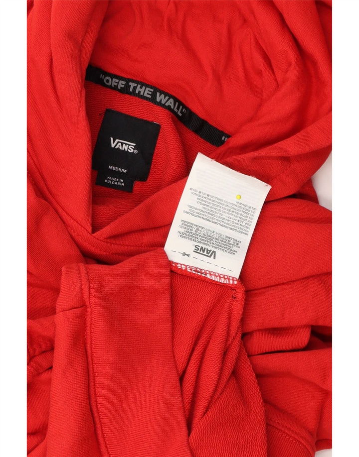 Vans Boys Graphic Hoodie Jumper 10-11 ετών Μεσαίο κόκκινο βαμβακερό