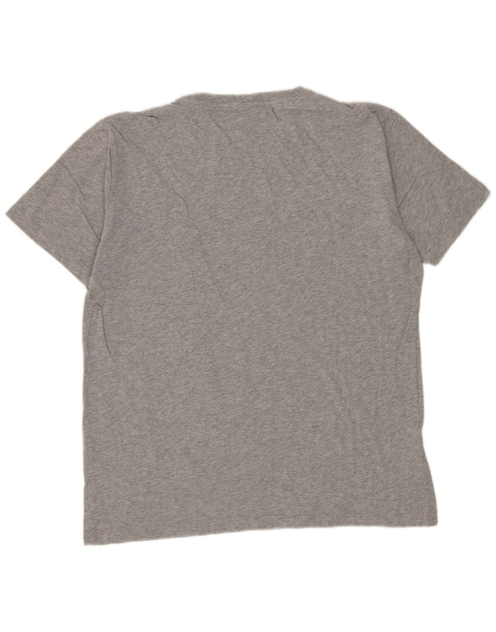 Γυναικείο γραφικό μπλουζάκι REPLAY Top UK 16 Large Grey