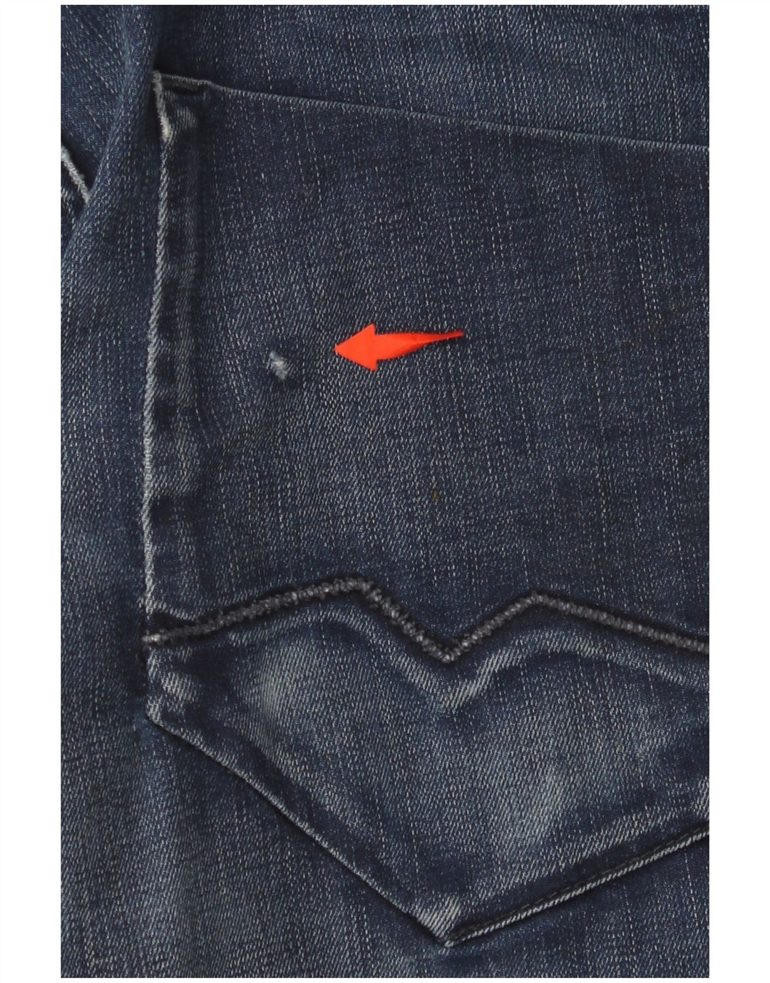 Ανδρικό τζιν HUGO BOSS ίσιο W34 L32 Navy Blue Cotton