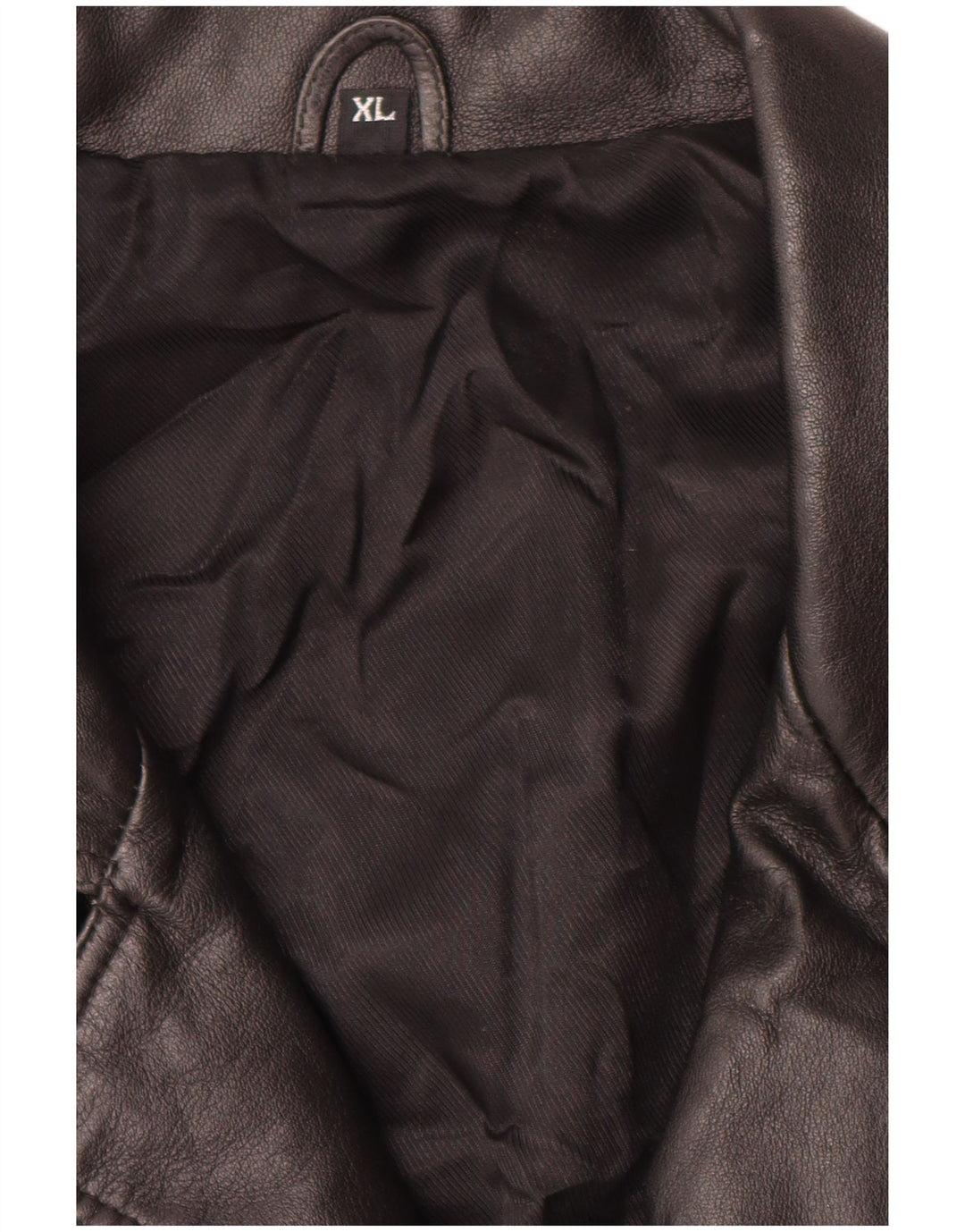 Vintage Ανδρικό Δερμάτινο Μπουφάν UK 42 XL Μαύρο Δερμάτινο