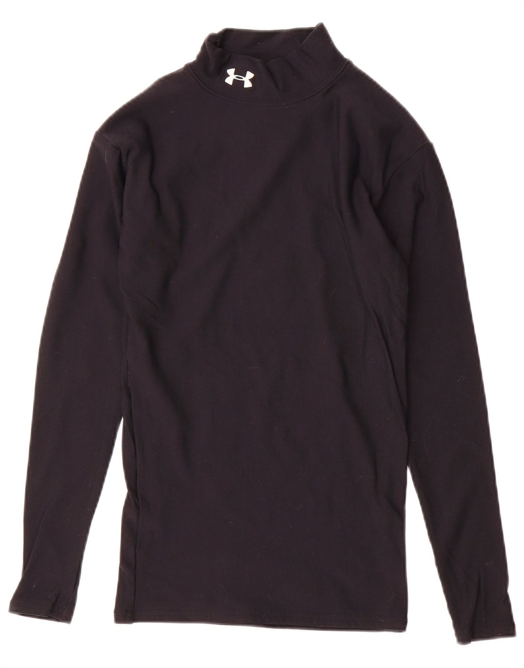 Under Armour Γυναικείο Μακρυμάνικο UK 10 Small Black Nylon
