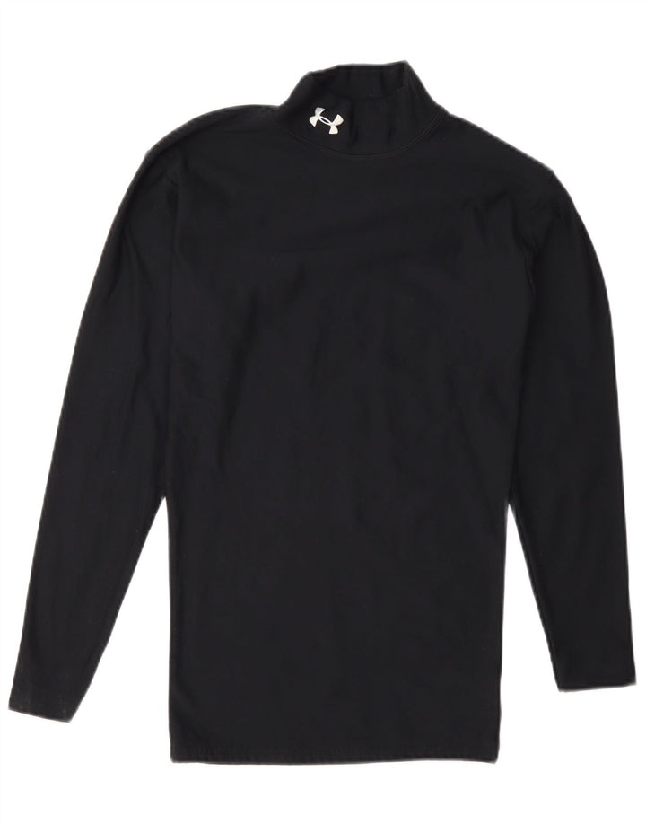 Under Armour Ανδρικό Cold Gear Top Μακρυμάνικο Μικρό Navy Blue Nylon