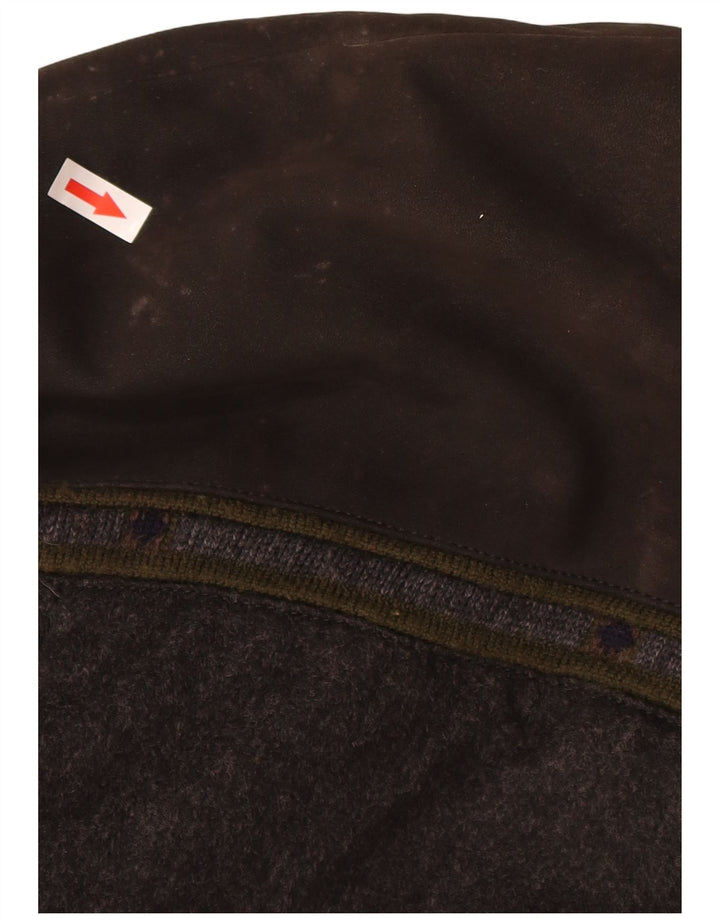 Torras Ανδρικό Μπουφάν Bomber IT 58 4XL Γκρι Μαλλί