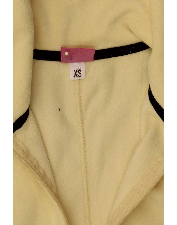Asics Γυναικείο Fleece Jacket UK 6 XS Yellow