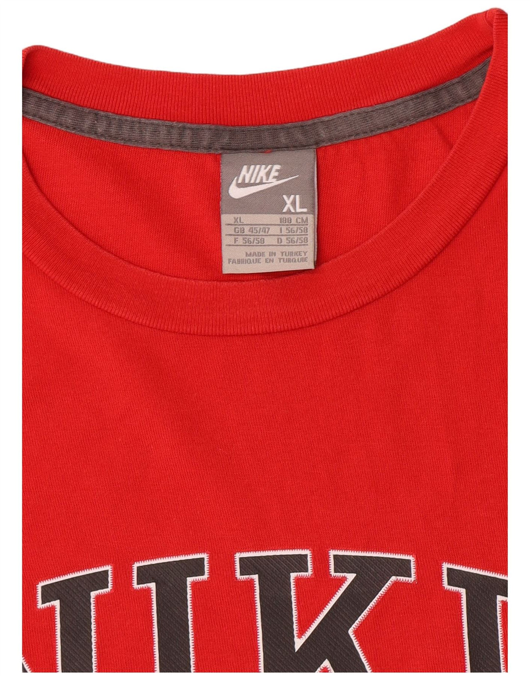 Ανδρικό γραφικό μπλουζάκι Nike Top XL Red