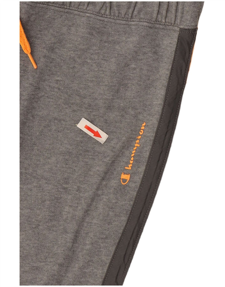 Champion Γυναικεία φόρμα αθλητικής φόρμας γραφικά Joggers UK 10 Small Grey Cotton