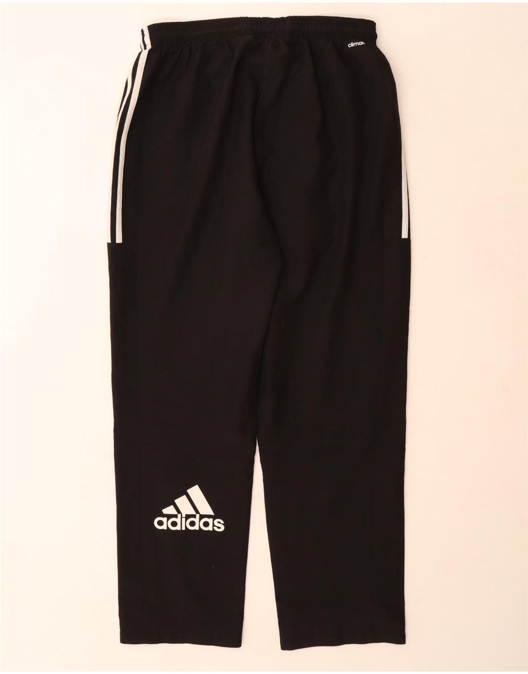 Ανδρική αθλητική φόρμα Adidas Climalite Graphic Παντελόνι μεγάλο μαύρο πολυεστέρα