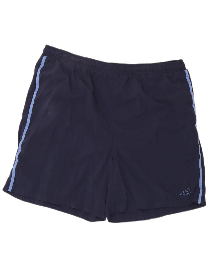 Ανδρικό αθλητικό σορτς ADIDAS 2XL Navy Blue Polyester