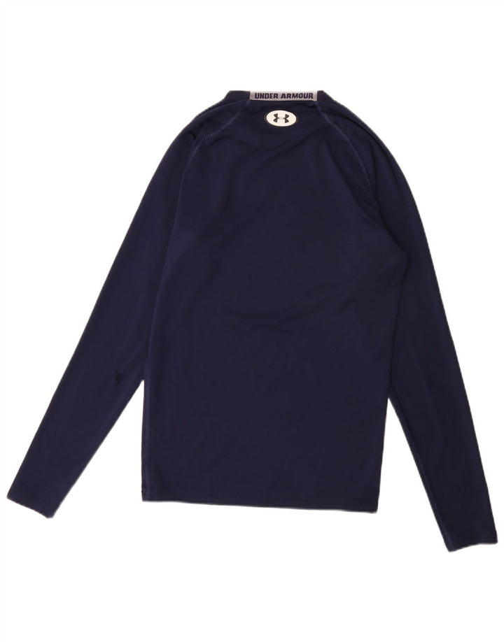 Under Armour Ανδρικό Heat Gear Top Μακρυμάνικο Μεγάλο Navy Blue