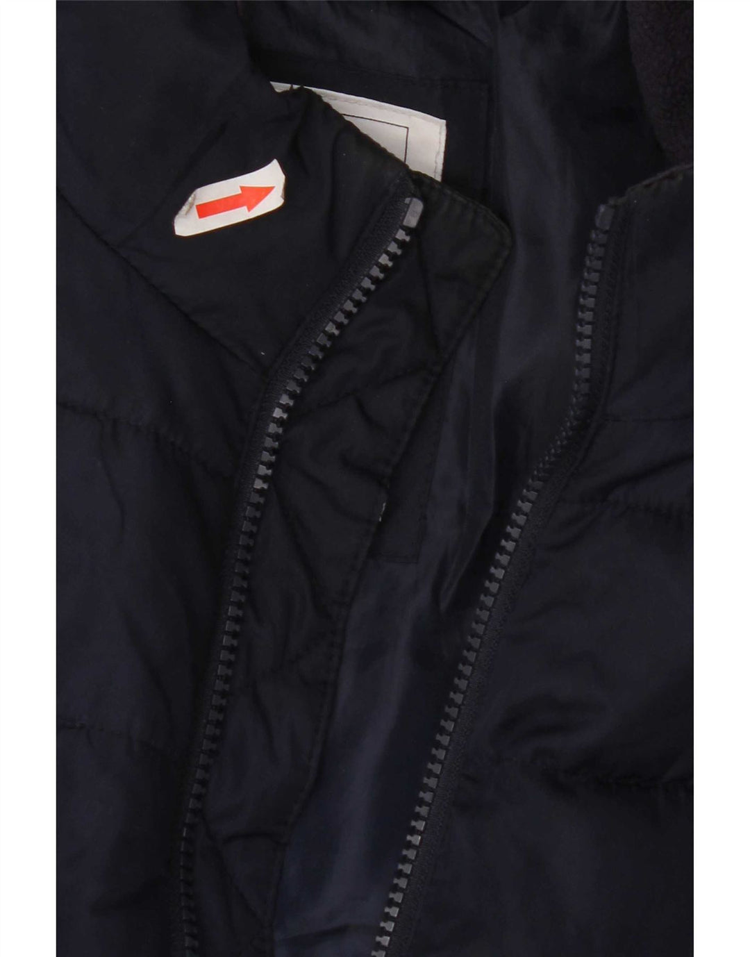 Gap Γυναικείο μπουφάν με επένδυση UK 14 Medium Navy Blue Polyester