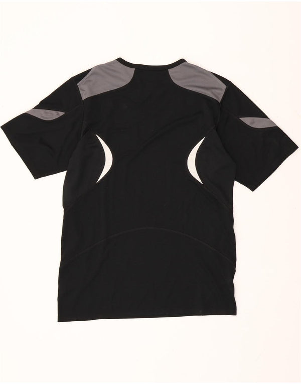 Ανδρικό μπλουζάκι NIKE Fit Dry Top UK 39/41 Medium Black Colorblock Polyester