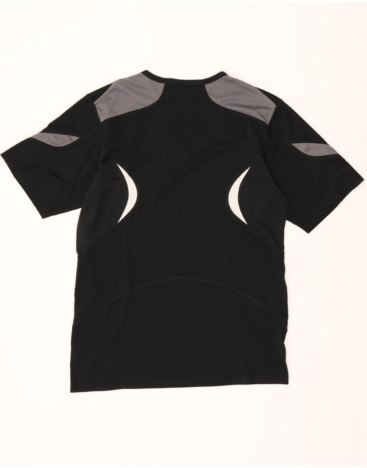 Ανδρικό μπλουζάκι NIKE Fit Dry Top UK 39/41 Medium Black Colorblock Polyester