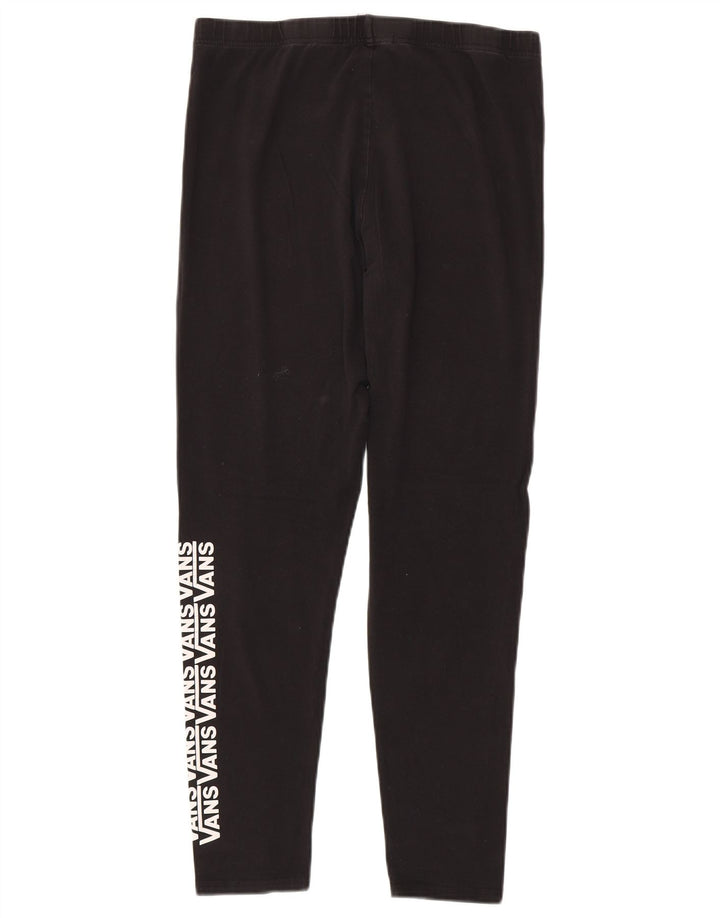 VANS Γυναικείο Γραφικό Κολάν UK 18 XL Μαύρο βαμβακερό