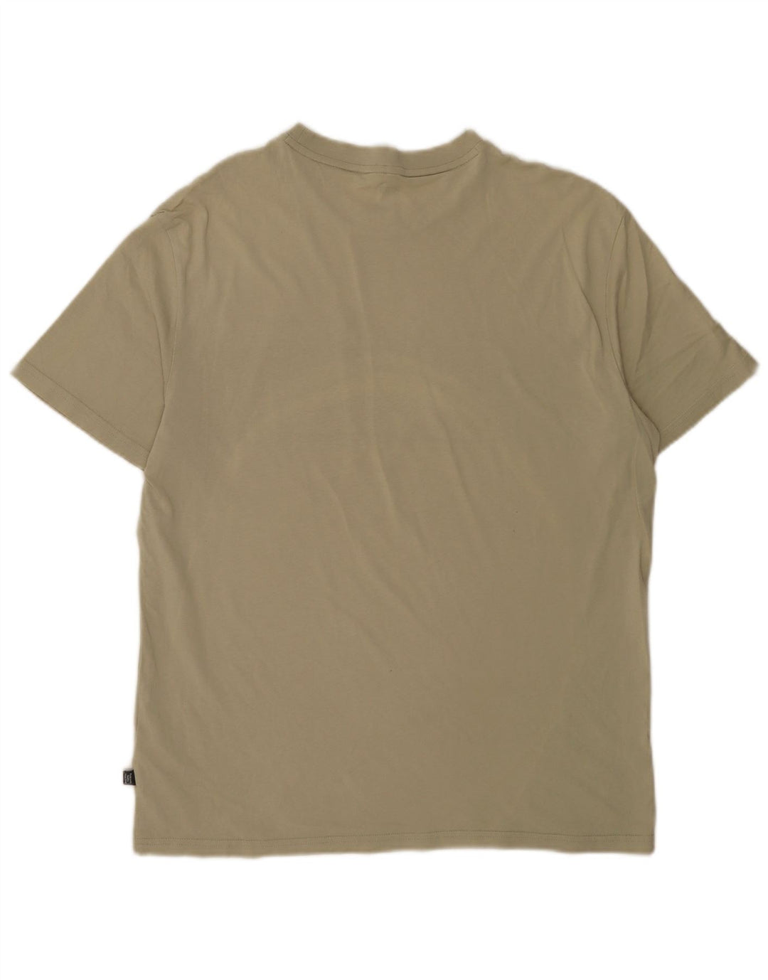 Ανδρικό γραφικό μπλουζάκι Puma Top Medium Khaki Colourblock Βαμβακερό