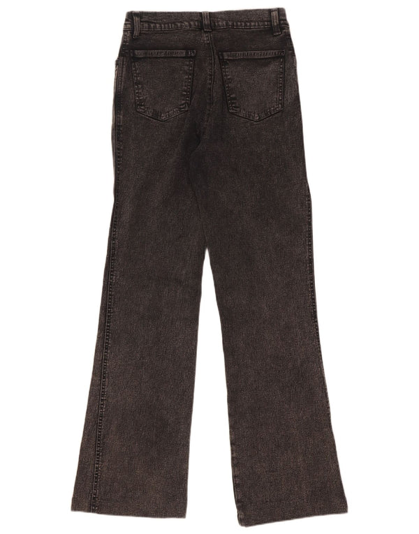 Bianca Maria Caselli Γυναικεία Bootcut Jeans IT 42 Medium W27 L30 Μαύρο βαμβακερό