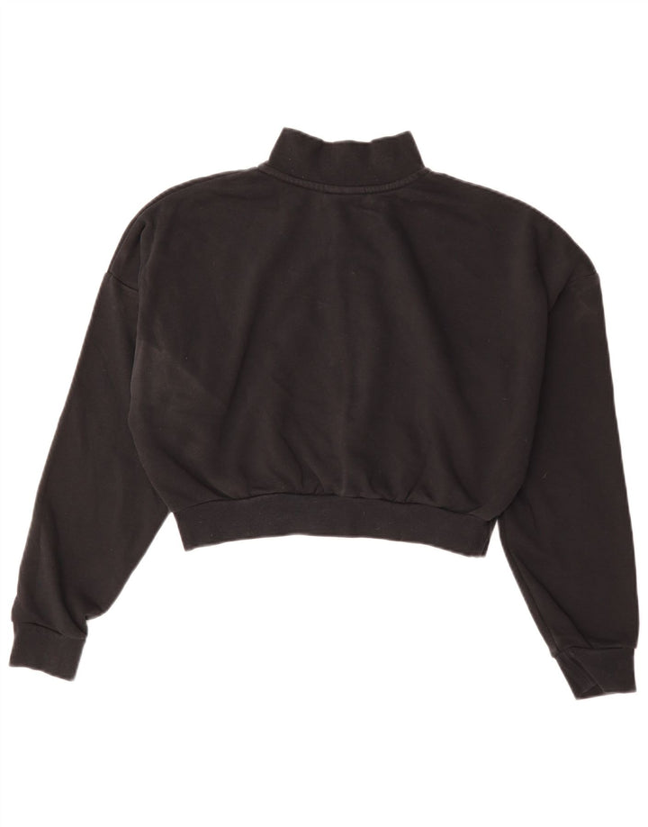 Γυναικείο φούτερ Nike με φερμουάρ με λαιμόκοψη Jumper UK 10 Small Black