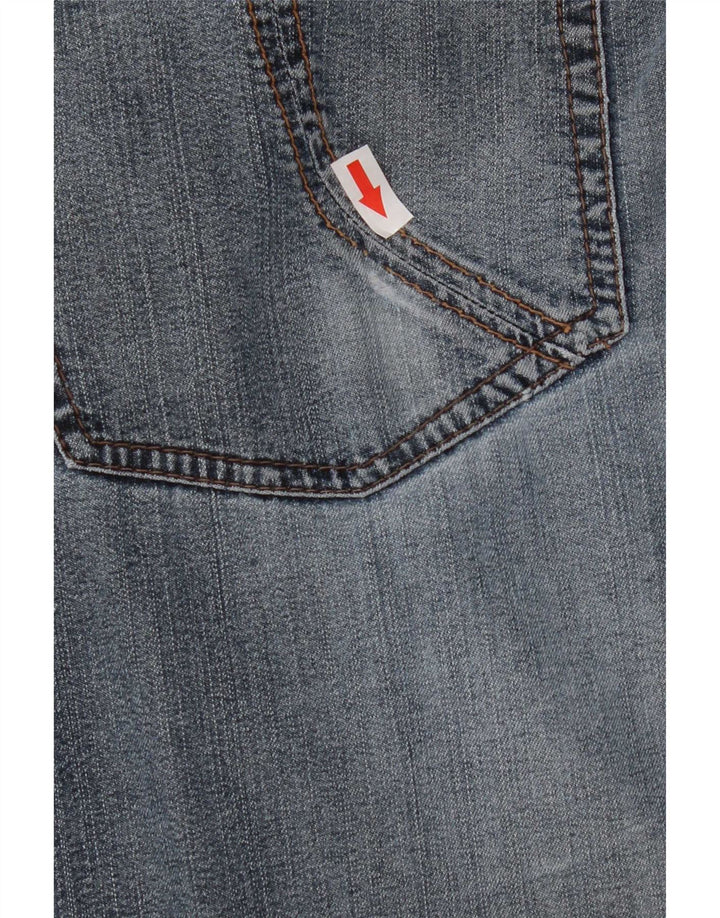 Ανδρικό τζιν Trussardi ίσιο W34 L32 Μπλε βαμβακερό
