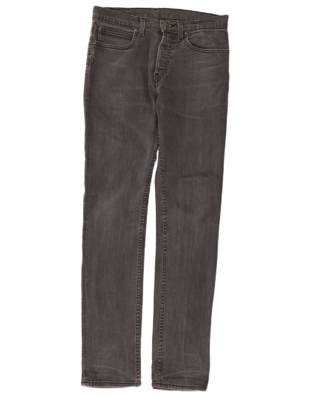 LEE Ανδρικό Jegger Straight Jeans W30 L32 Γκρι βαμβακερό