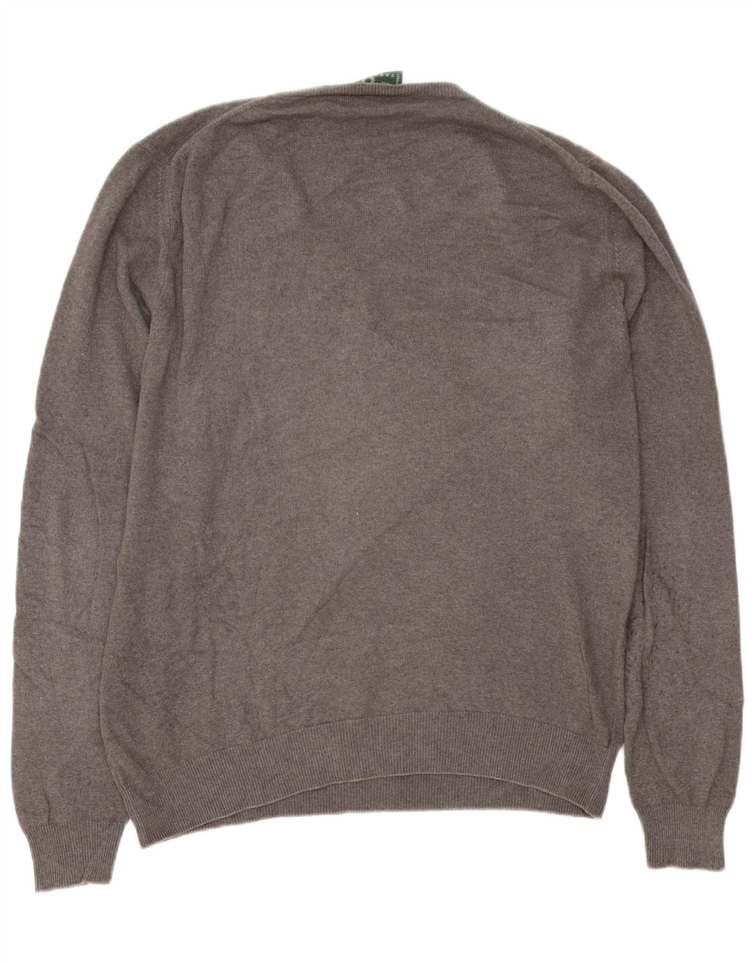 Fred Perry Ανδρικό πουλόβερ με V λαιμόκοψη XL Γκρι μαλλί