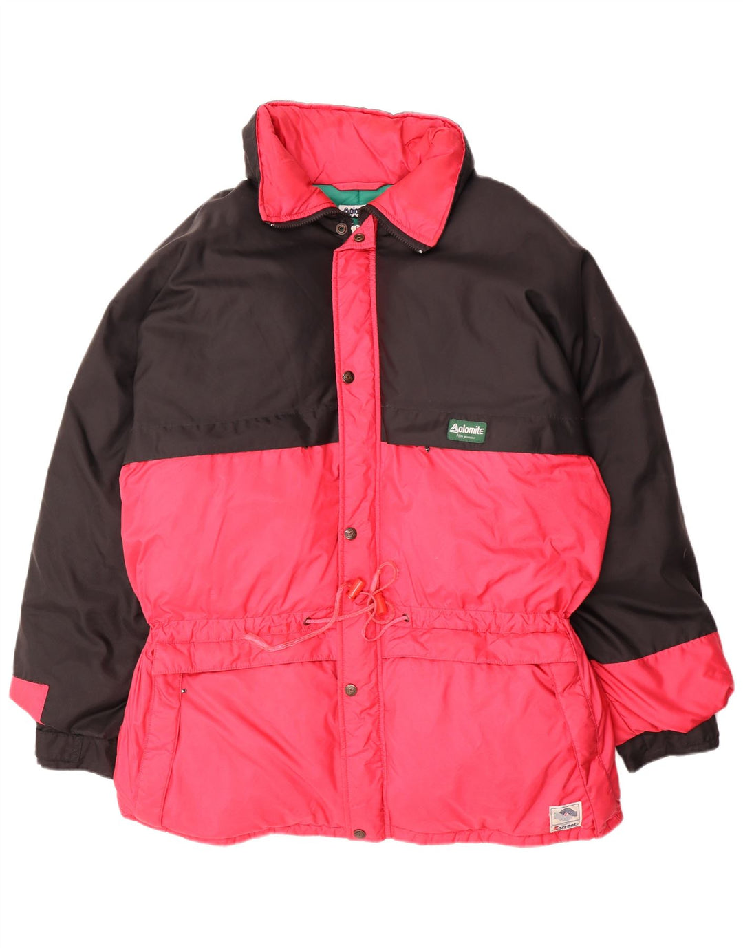 Ανδρικό μπουφάν Dolomite UK 42 XL Pink Colourblock Nylon