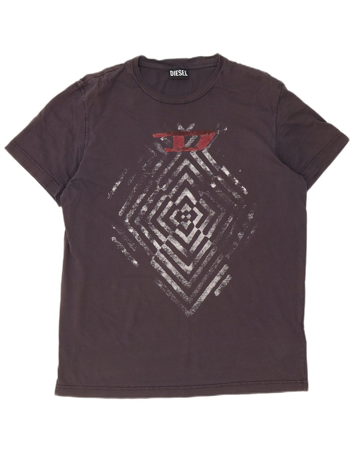 Ανδρικό T-Shirt Diesel Top XL Καφέ βαμβακερό