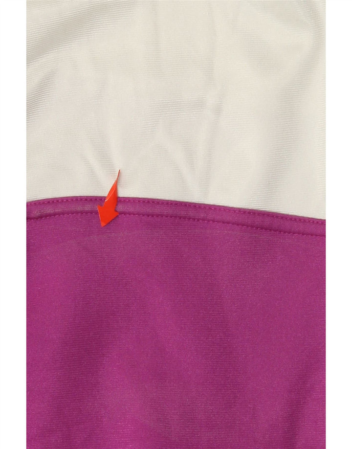 Γυναικεία αθλητική φόρμα γραφικών ASICS Top Jacket IT 46 Large Purple Colourblock