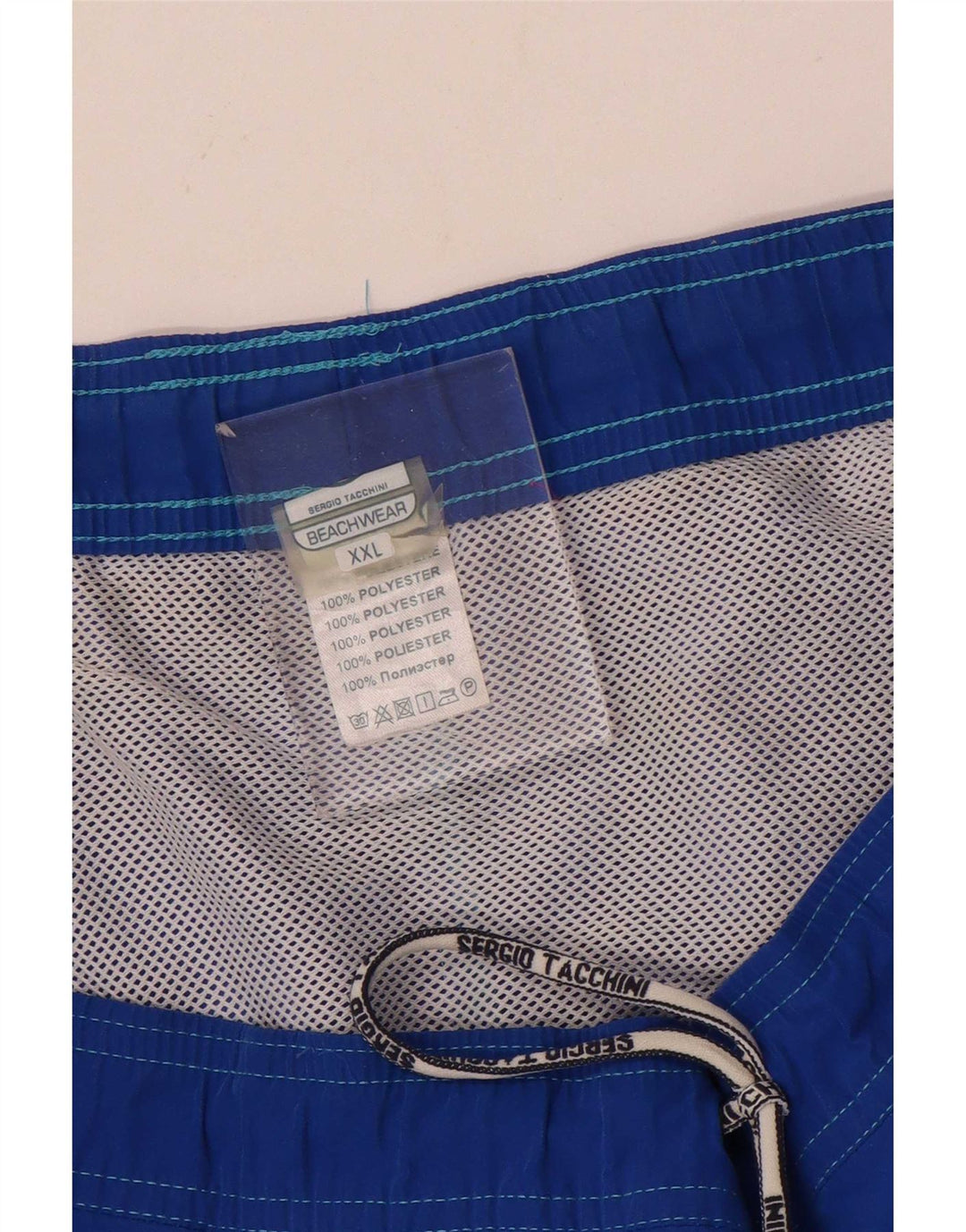 Ανδρικό σορτς κολύμβησης Sergio Tacchini 2XL Blue Colourblock Polyester