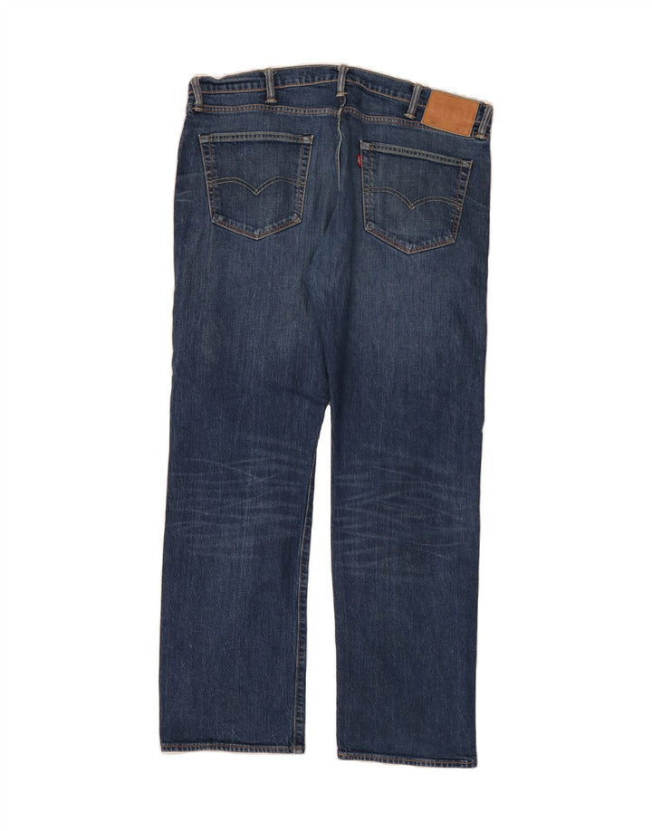 Ανδρικό τζιν LEVI'S ίσιο W38 L32 Μπλε βαμβακερό