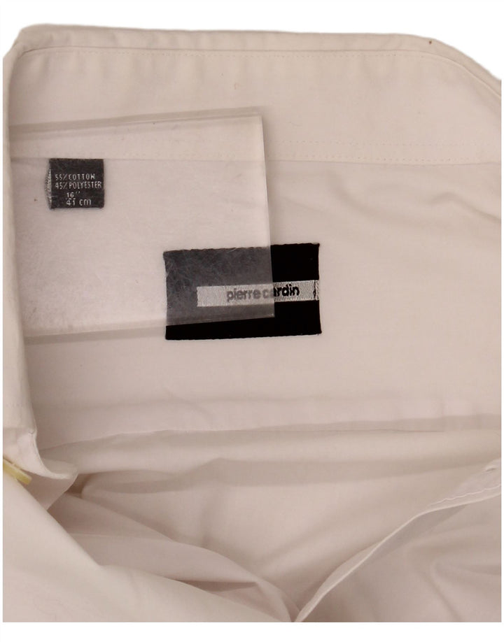 Pierre Cardin Ανδρικό Επίσημο Πουκάμισο Μέγεθος 46 41 Λευκό Βαμβακερό μεγάλο