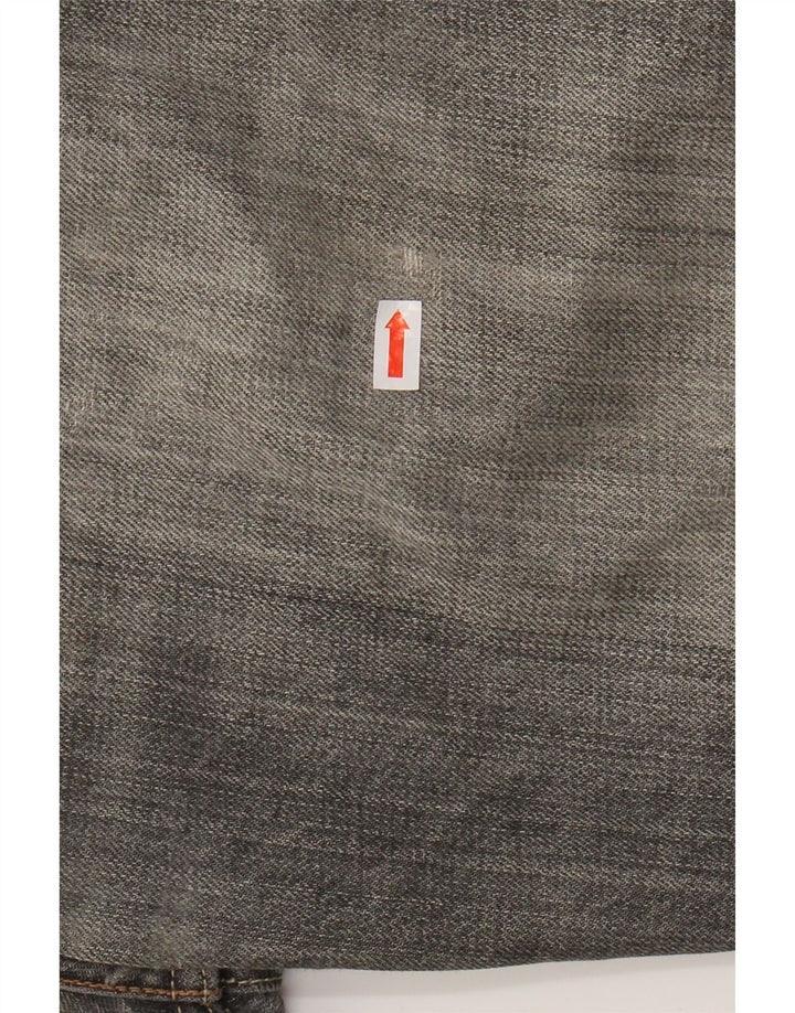 LEVI'S Ανδρικό τζιν 505 ίσιο W33 L30 Γκρι βαμβακερό