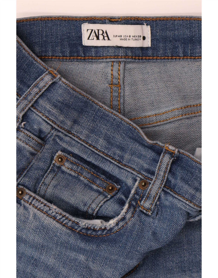 Zara Γυναικείο Straight Jeans EU 40 Medium W30 L27 Blue
