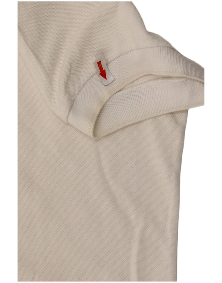 Γυναικείο πουκάμισο Polo Lacoste Μέγεθος 46 XL Λευκό βαμβακερό