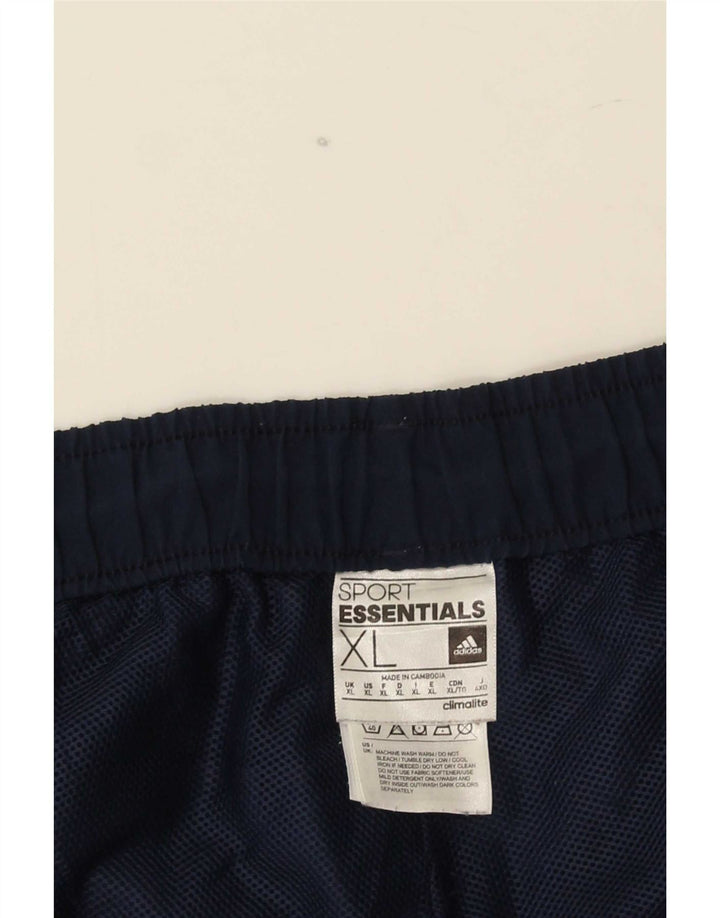 Ανδρικό αθλητικό σορτς Adidas Climalite XL Navy Blue Polyester