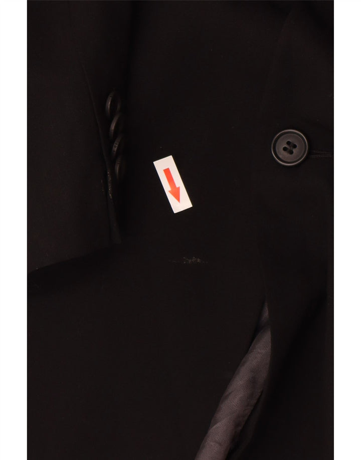 Ted Baker Ανδρικό σακάκι σακάκι με 3 κουμπιά US 42 XL μαύρο νέο μαλλί