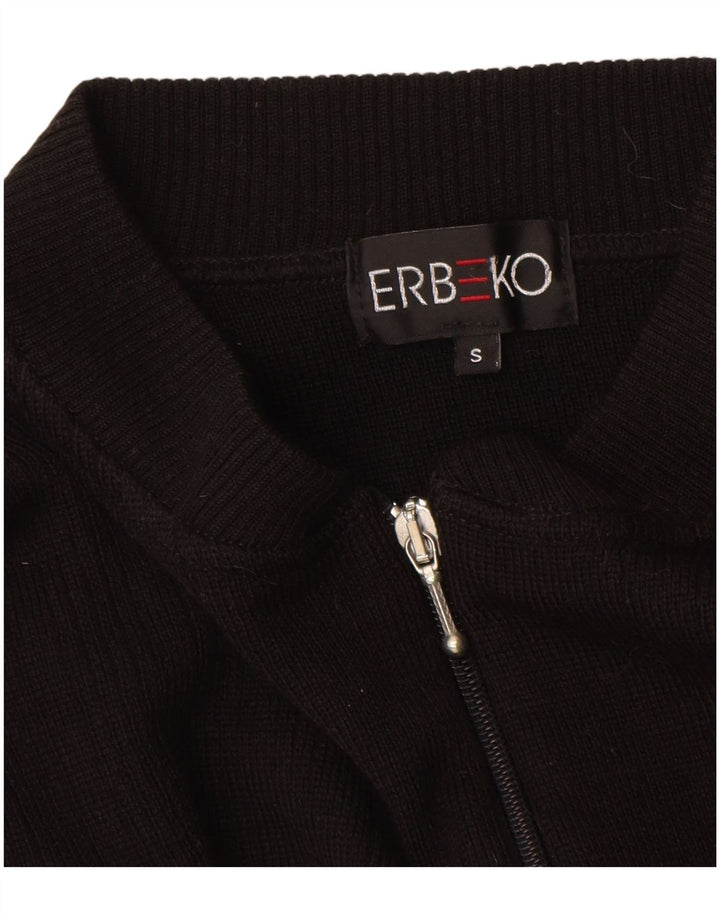 Vintage Ανδρική Ζακέτα πουλόβερ Μικρό Μαύρο Μαλλί