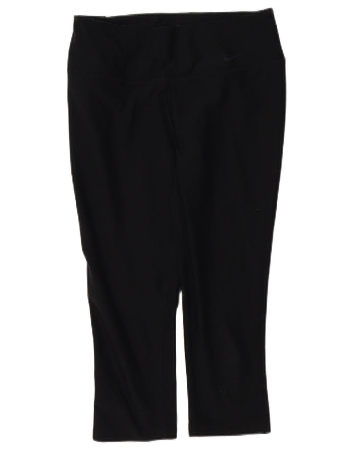 Γυναικείο κολάν NIKE Dri Fit Capri UK 12 Medium Black